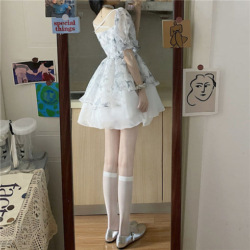 フェアリーグレーシフォンワンピース